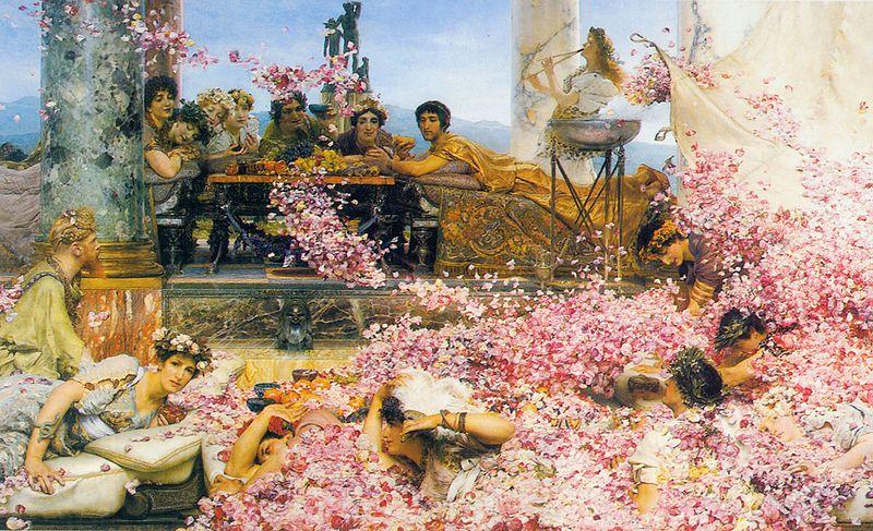 Laura Theresa Alma-Tadema The roses of Heliogabalus China oil painting art